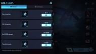 The basic tasks refresh daily at 4:00 am IST (Image via Garena)